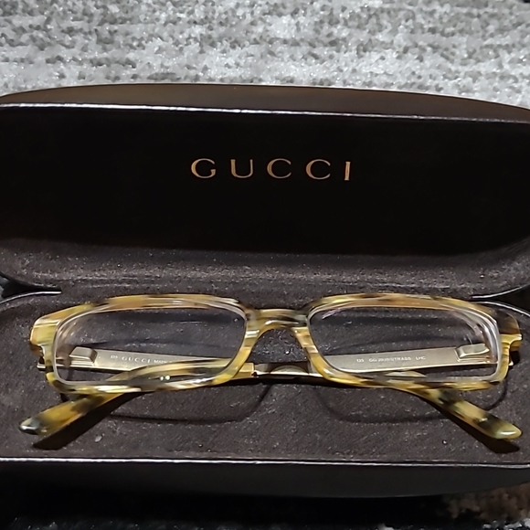 Gucci Accessories - GUCCI Swarovski Eyeglasses & Case